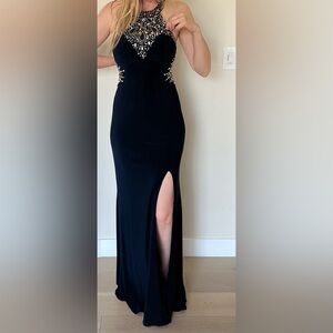 Betsy Adam’s dress size 2 navy blue